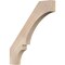 Ekena Millwork 3 1/2"W x 28"D x 32"H Balboa Smooth Knee Brace, Douglas Fir BRC04X28X32BOA00SDF - alternate 1